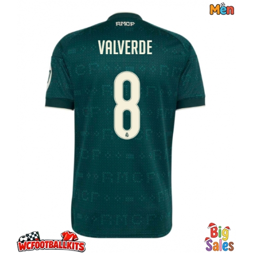 Real Madrid Federico Valverde #8 Replica Away Stadium Shirt 2026-27 Short Sleeve